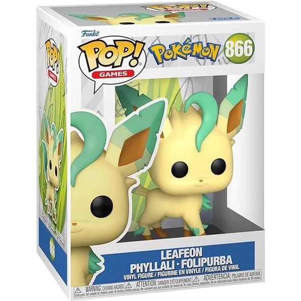 Nessiworld Funko POP Games: Pokemon- Leafeon - 4