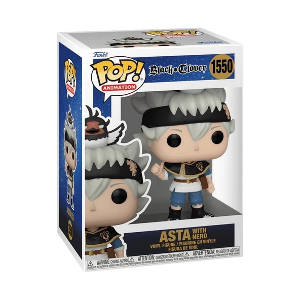 Nessiworld Funko POP Animation: Black Clover - Asta with Nero - 4