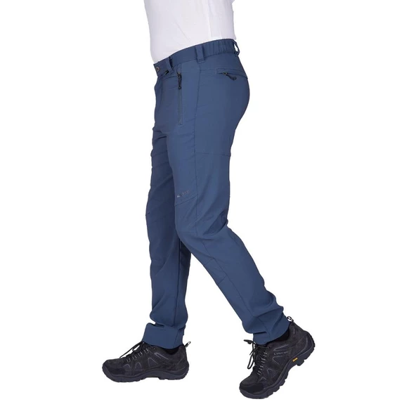 Taktikal Outdoor Pantolon - Su İtici Kumaş - Kargo Cepli - Strech - İndigo - 2