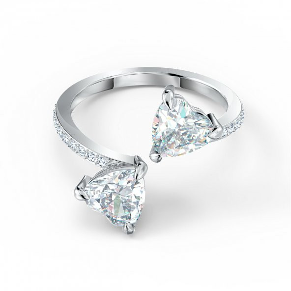 5535193 Swarovski Yüzük Attract Soul-Ring Hrt Czwh-Cry-Rhs 58