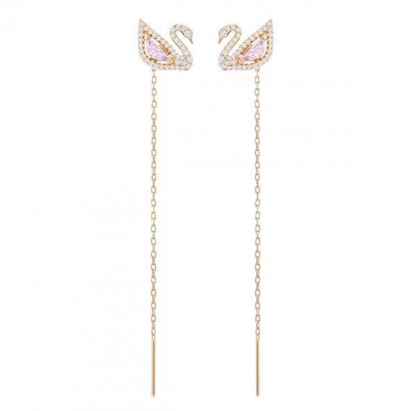 5469990 Swarovski Küpe Dazzling Swan:Pe Lng Czmo/Ros ürün görseli
