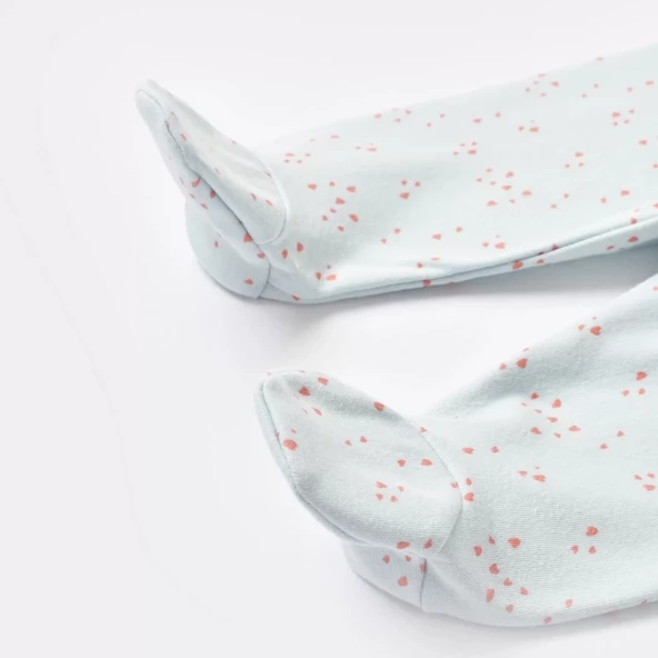 Pretty Ears Bunny Patikli Pantolon  Mint - Resim 4