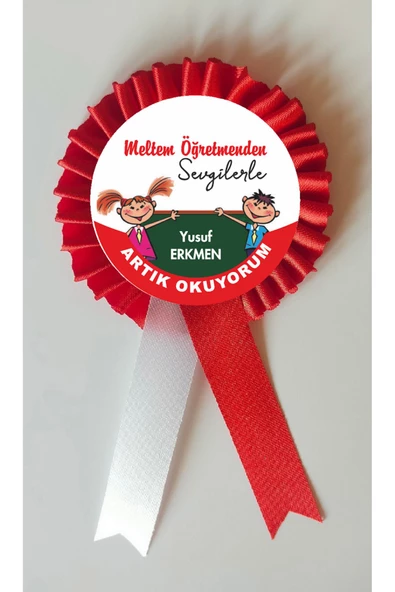 yıldızkurdelaankara ARTIK OKUYORUM ÖĞRETMENDEN SEVGİLER İLE 10 ADET ürün görseli