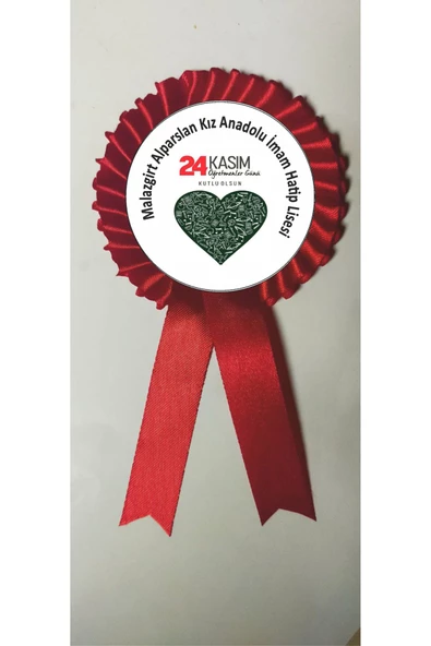 yıldızkurdelaankara 24 KASIM ÖGRETMENLER GÜNÜ KUTLU OLSUN 25 ADET ürün görseli