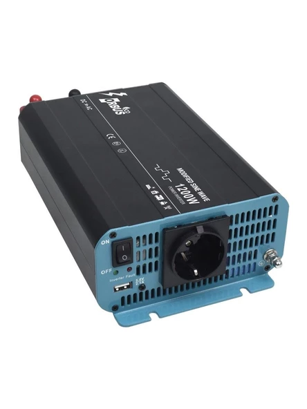 Orbus Eco Modifiye Sinüs 12V 1200W İnverter