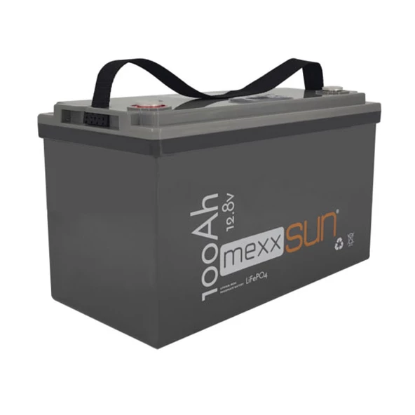 Mexxsun Lityum Akü 12,8V 100Ah (LiFePo4) 1280Wh - 2