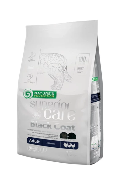 Np Superior Care Black Coat Poultry Adult All Breeds 1.5kg Foodfor Adult Dogs Of All Breeds With Bl