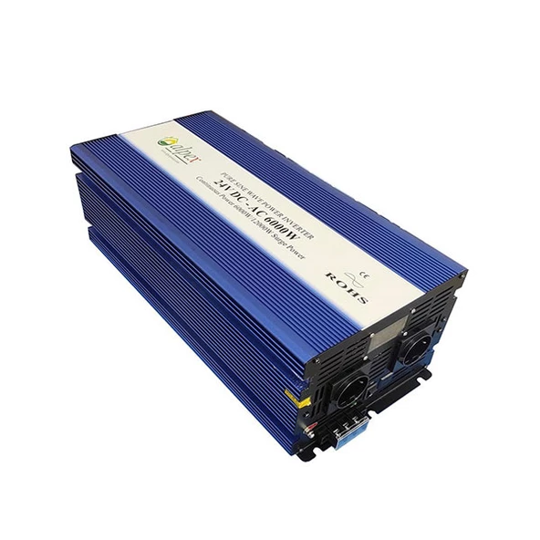 Alpex 6000 Watt 24 Volt Dijital Ekranlı Tam Sinüs İnverter