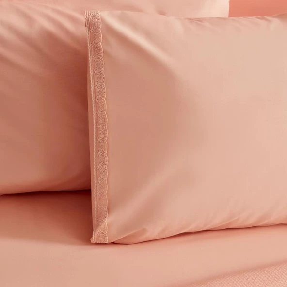 Karaca Home Alia Somon %100 Pamuk Fistolu Çift Kişilik Pike Takımı - 3