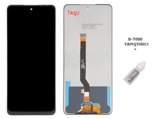 Tkgz - İnfinix NOTE 10 Lcd Ekran Dokunmatik -A- Kalite + B-7000 ürün görseli 1