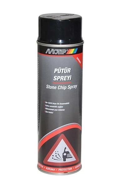 MOTİP PÜTÜR SPREYİ SİYAH ( UBC BLACK ) 500 ML - 1