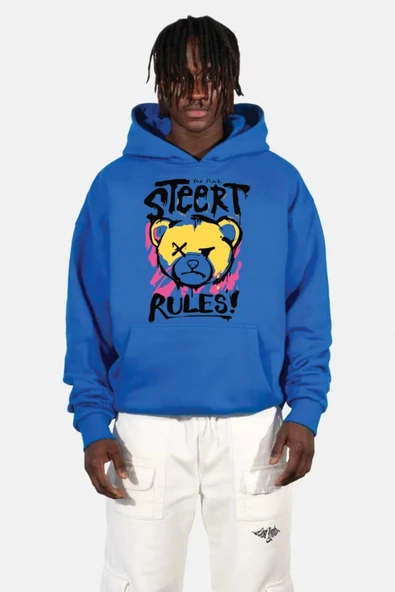 BASKILI KAPŞONLU SWEATSHİRT fm1.149MÖ ürün görseli