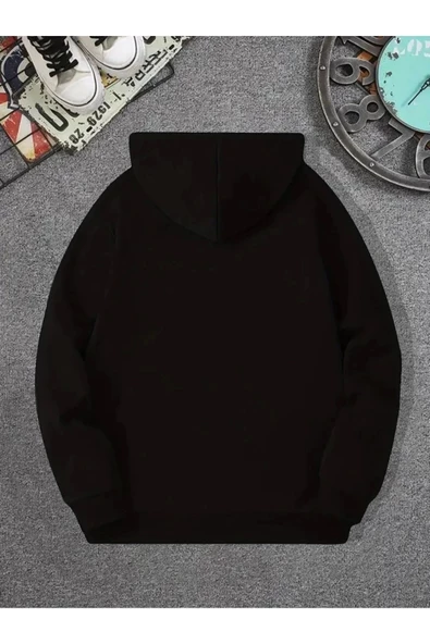 Baskılı Unisex Oversize Sweatshirt - 4