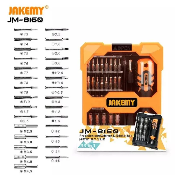Jakemy 33 Parça Bit Set JM-8160  Kampanya fiyatıdır - 4