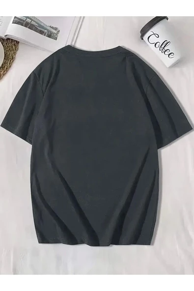 Unisex Yusuf Dikeç Baskılı Oversize T-Shirt - 2