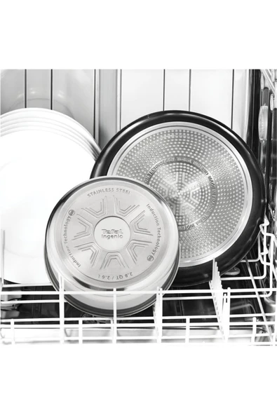 Tefal L3959953 Ingenio Unlimited On 12 Parça Ultra Dayanıklı Tencere Seti - 2100134252 - 5