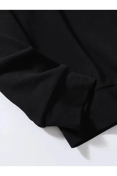 Baskılı Unisex Oversize Sweatshirt - Resim 3