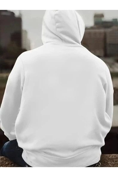 Baskılı Unisex Oversize Sweatshirt - 2