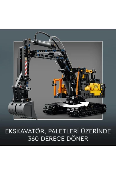 LEGO ® Technic Volvo FMX Kamyon ve EC230 Elektrikli Ekskavatör 42175 -10 Yaş ve Üzeri Set(2274 Parça) - 5