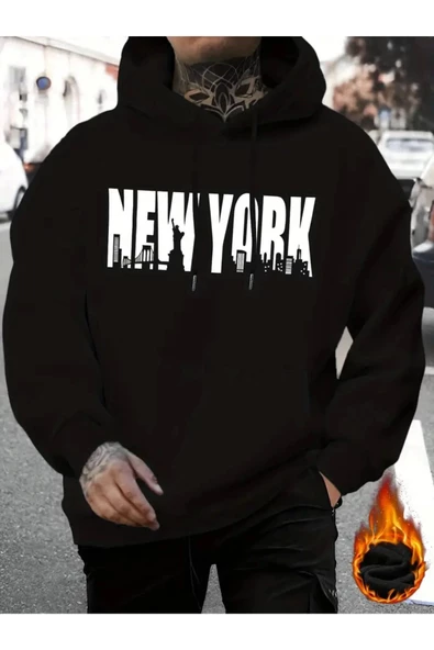 Baskılı Unisex Oversize Sweatshirt