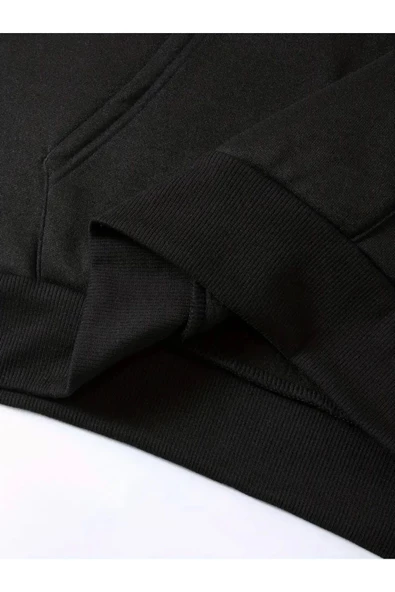 Baskılı Unisex Oversize Sweatshirt - 4