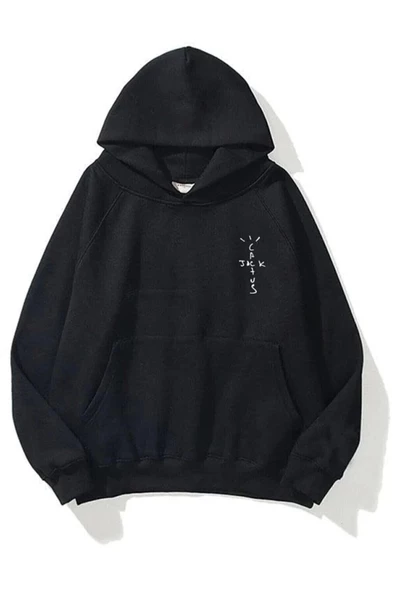Siyah Unisex Oversize Look Mom I Can Fly Baskılı Sweatshırt - 2