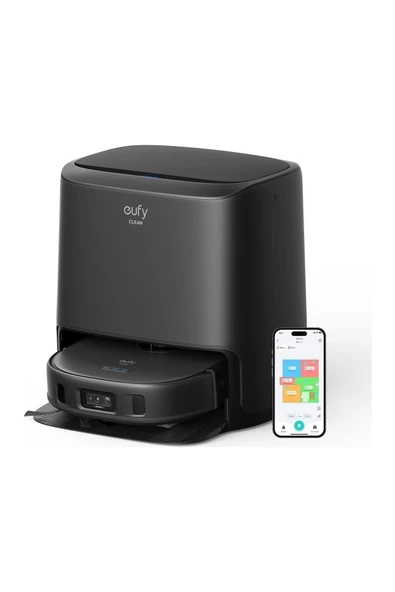 Eufy Clean X9 Pro Su Boşaltma Istasyonlu Akıllı Robot Süpürge - T2320