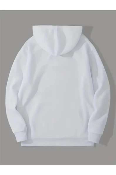 Baskılı Unisex Oversize Sweatshirt - Resim 2