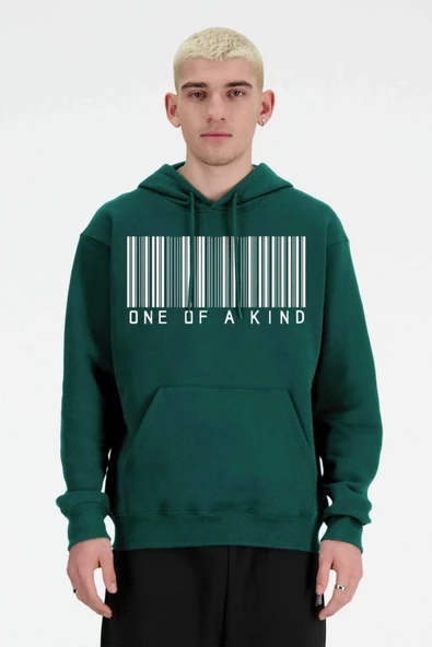 Baskılı Kapşonlu 3 İplik Sweatshirt fm1.116YÖ