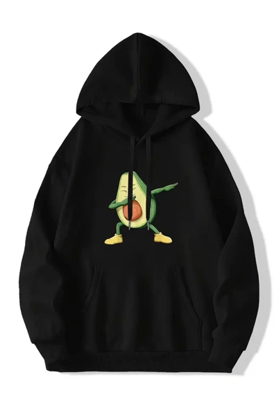 Baskılı Unisex Oversize Sweatshirt