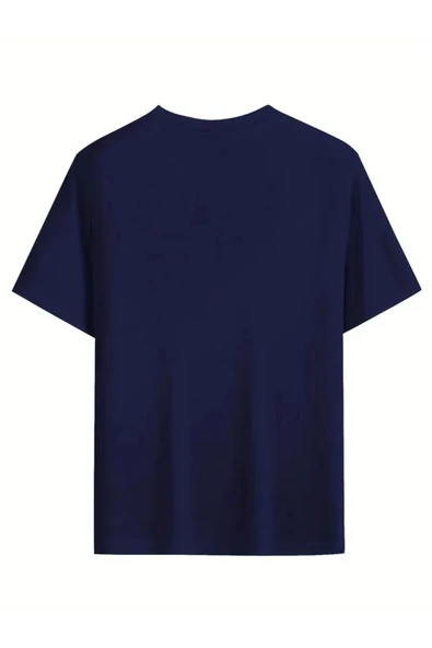 Lifeis2shot baskılı ünisex oversize t-shirt - 2