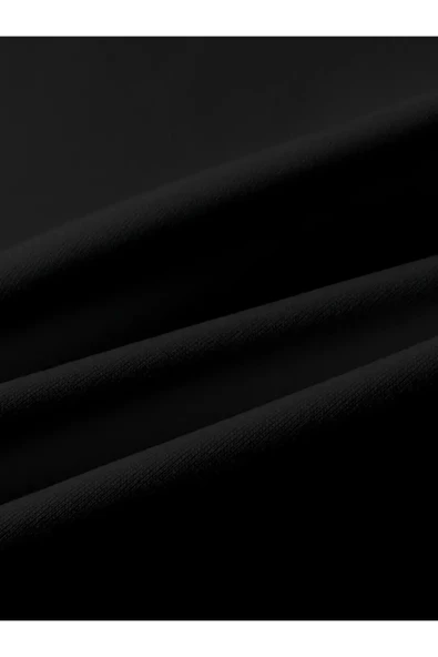 Baskısız unisex oversize sweatshirt - 4