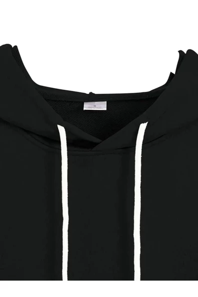 Brooklyn Baskılı Oversize Unisex Sweatshirt - Resim 4