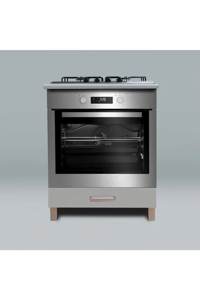 Fly Mobilya Fly Ankastre Modul - Gri- Tüm Ankastre Modüllerle Uyumlu - Resim 2