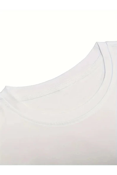 Lifeis2shot baskılı ünisex oversize t-shirt - 3