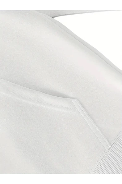 Baskılı Unisex Oversize Sweatshirt - Resim 4