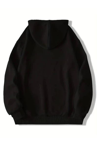 Baskılı Unisex Oversize Sweatshirt - Resim 2