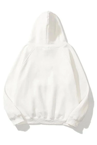 BeyazI Can Fly Air Kapüşonlu Sweatshirt - Resim 2