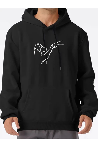 Baskılı Unisex Oversize Sweatshirt ürün görseli 1