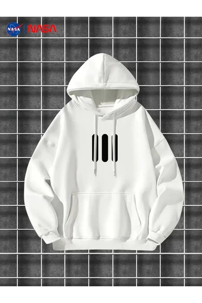 Baskılı Unisex Oversize Sweatshirt - Resim 2