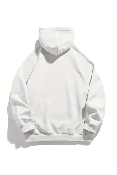 Baskılı Unisex Oversize Sweatshirt - Resim 3