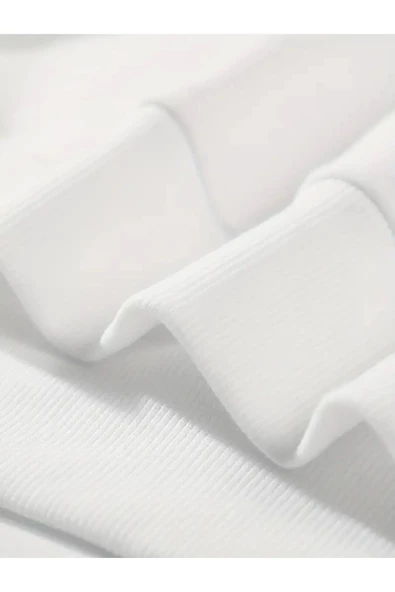 Baskılı Unisex Oversize Sweatshirt - Resim 3