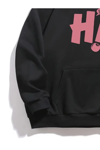 Baskılı Unisex Oversize Sweatshirt - 4