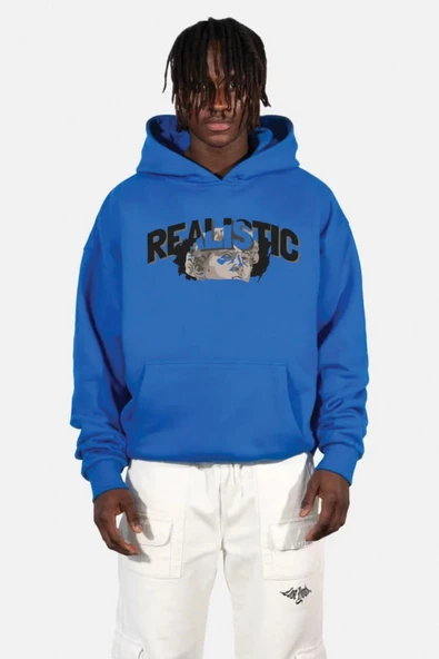 Baskılı Kapşonlu Sweatshirt fm1.104MÖ