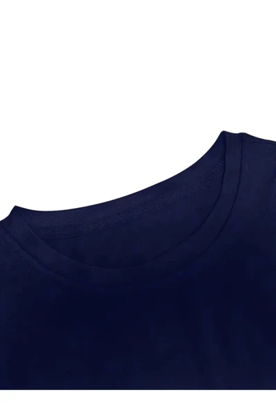 Lifeis2shot baskılı ünisex oversize t-shirt - 4