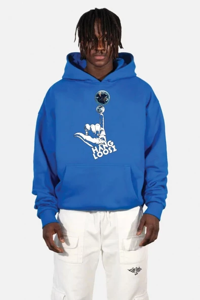 Baskılı Kapşonlu Sweatshirt fm1.110MÖ