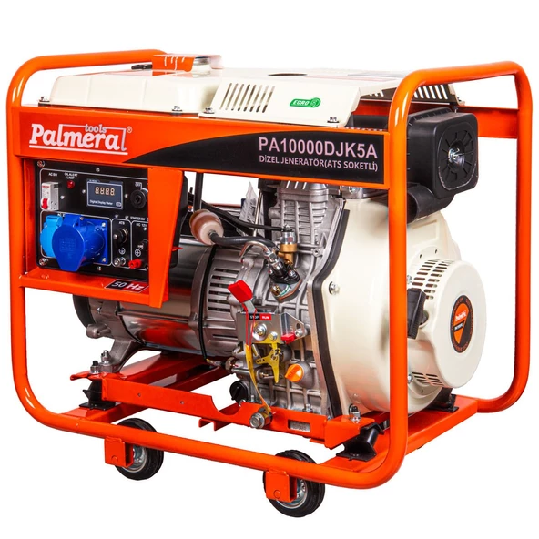 Palmera PA10000DJK5A3 euro 5 Jeneratör Dizel Marşlı ATSçıkışlı  15Hp 9.3kW Trifaze - 2