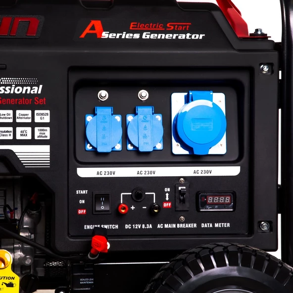 Loncin LC10000D-S EUR5 JENERATÖR 8 kW MARŞLI - 4