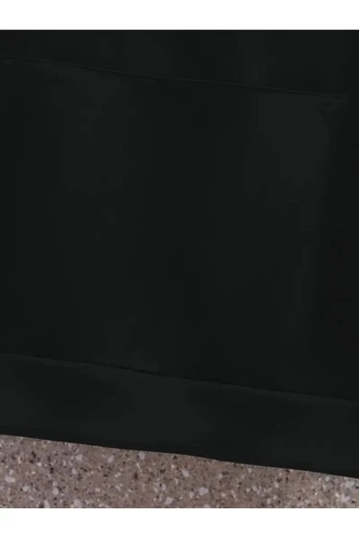 New York Baskılı Unisex Oversize Kapüşonlu Sweatshirt - Resim 3