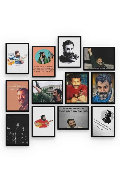 Ahmet Kaya 12 Parça Mdf (ahşap) Tablo Ofis Boyu - 2